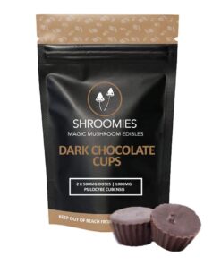 Shroomies – Dark Chocolate Cups